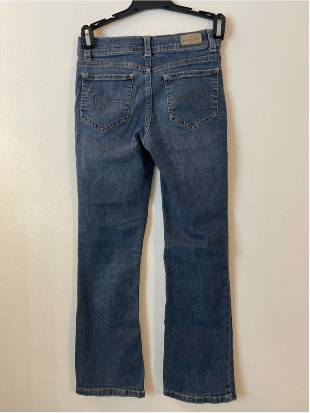 Girls Jordache Straight Leg Jeans Size 8 Blue